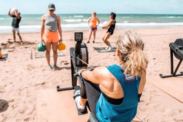 CrossFit at the beach